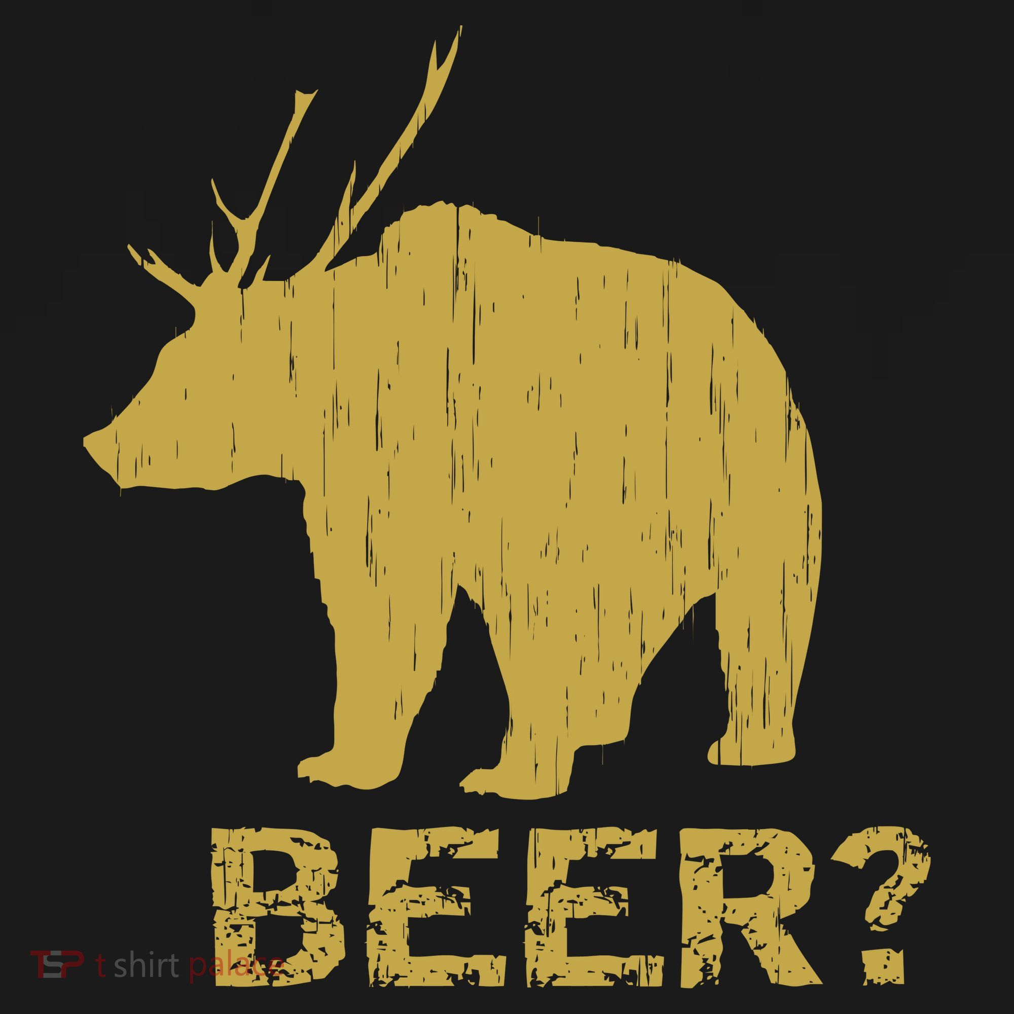 Deer Bear Beer Moose Elk Hunting Funny Visor