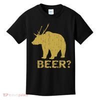 Deer Bear Beer Moose Elk Hunting Funny Kids T-Shirt thumb 0