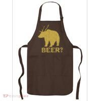 Deer Bear Beer Moose Elk Hunting Funny Apron thumb 0