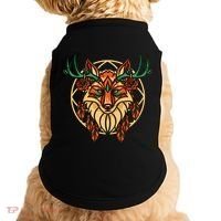 Deer Fox Abstract Doggie Tank thumb 0