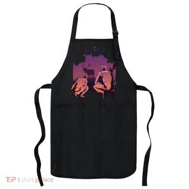 Deer Hunting Scene Apron