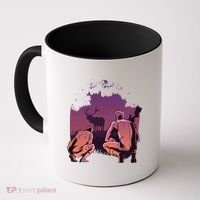 Deer Hunting Scene Coffee Mug thumb 0