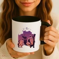 Deer Hunting Scene Coffee Mug thumb 3