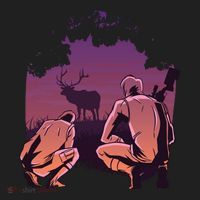 Deer Hunting Scene Beanie thumb 2