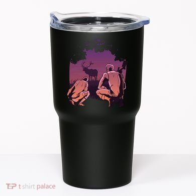 Deer Hunting Scene Tumbler