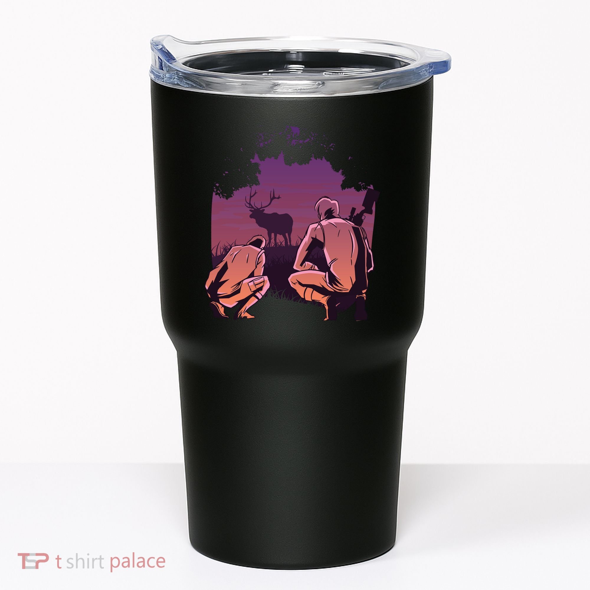 Deer Hunting Scene Tumbler