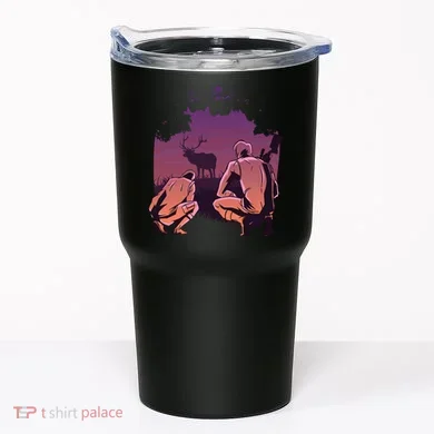 Deer Hunting Scene Tumbler