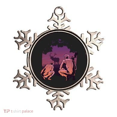 Deer Hunting Scene Ornament