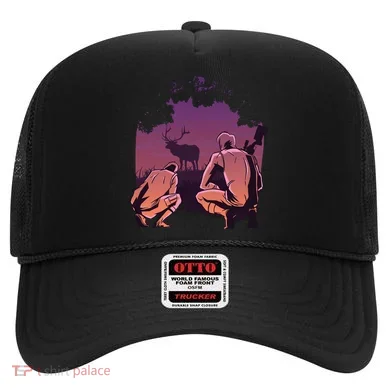 Deer Hunting Scene Hat