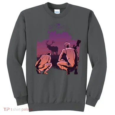 Deer Hunting Scene Sweatshirt