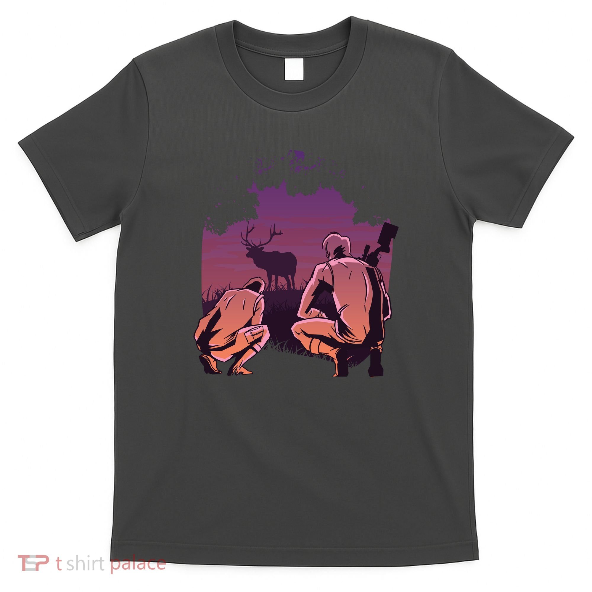 Deer Hunting Scene T-Shirt