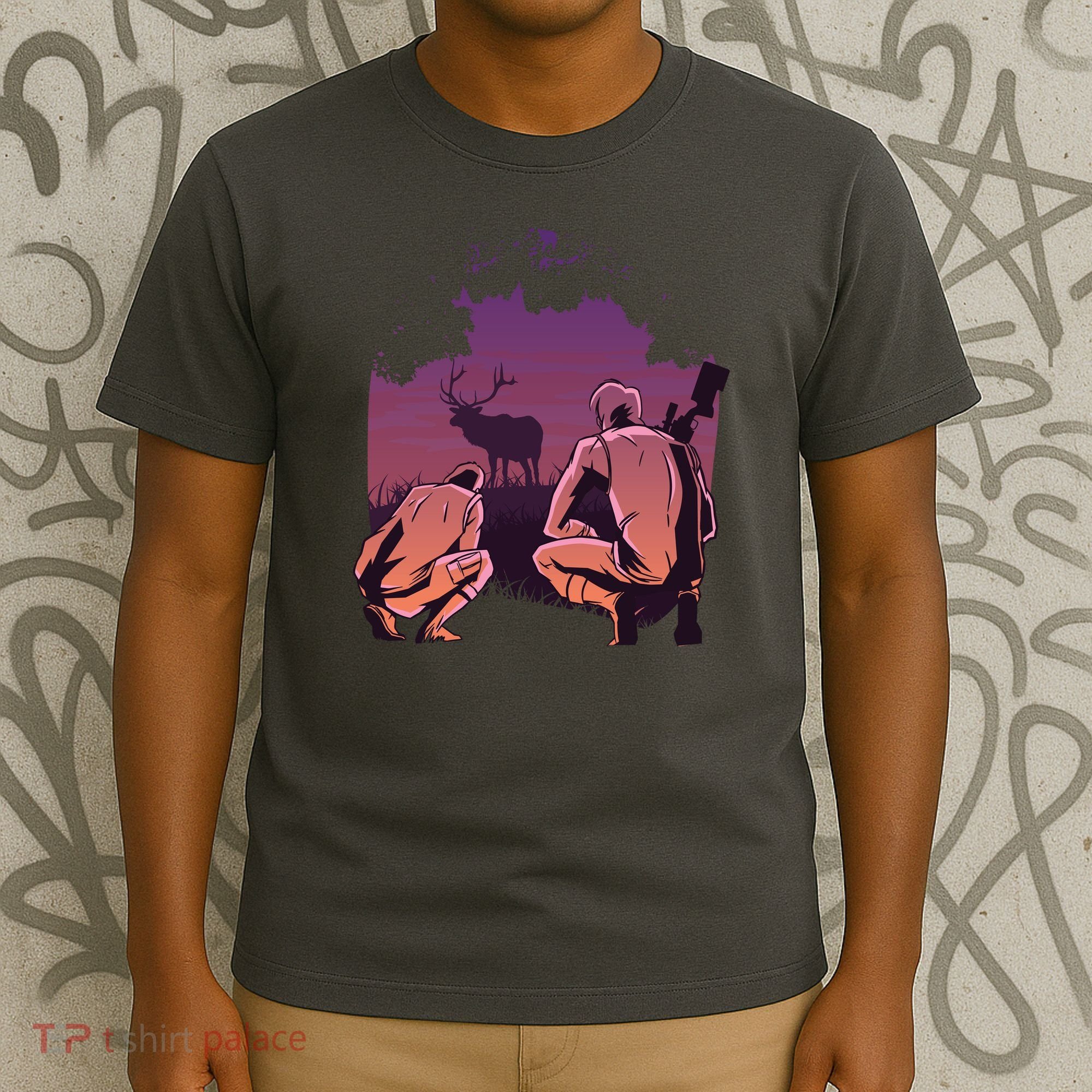 Deer Hunting Scene T-Shirt