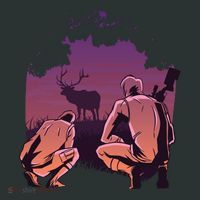 Deer Hunting Scene Tank Top thumb 6