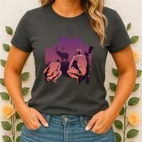 Deer Hunting Scene Women's T-Shirt thumb 2