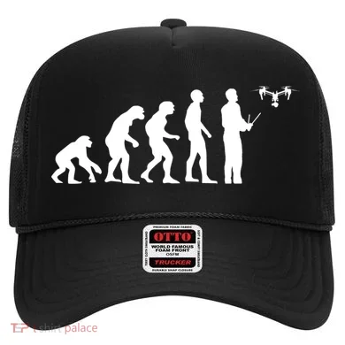 Drone Evolution Funny Quadcopter Drone Pilot Gift Hat