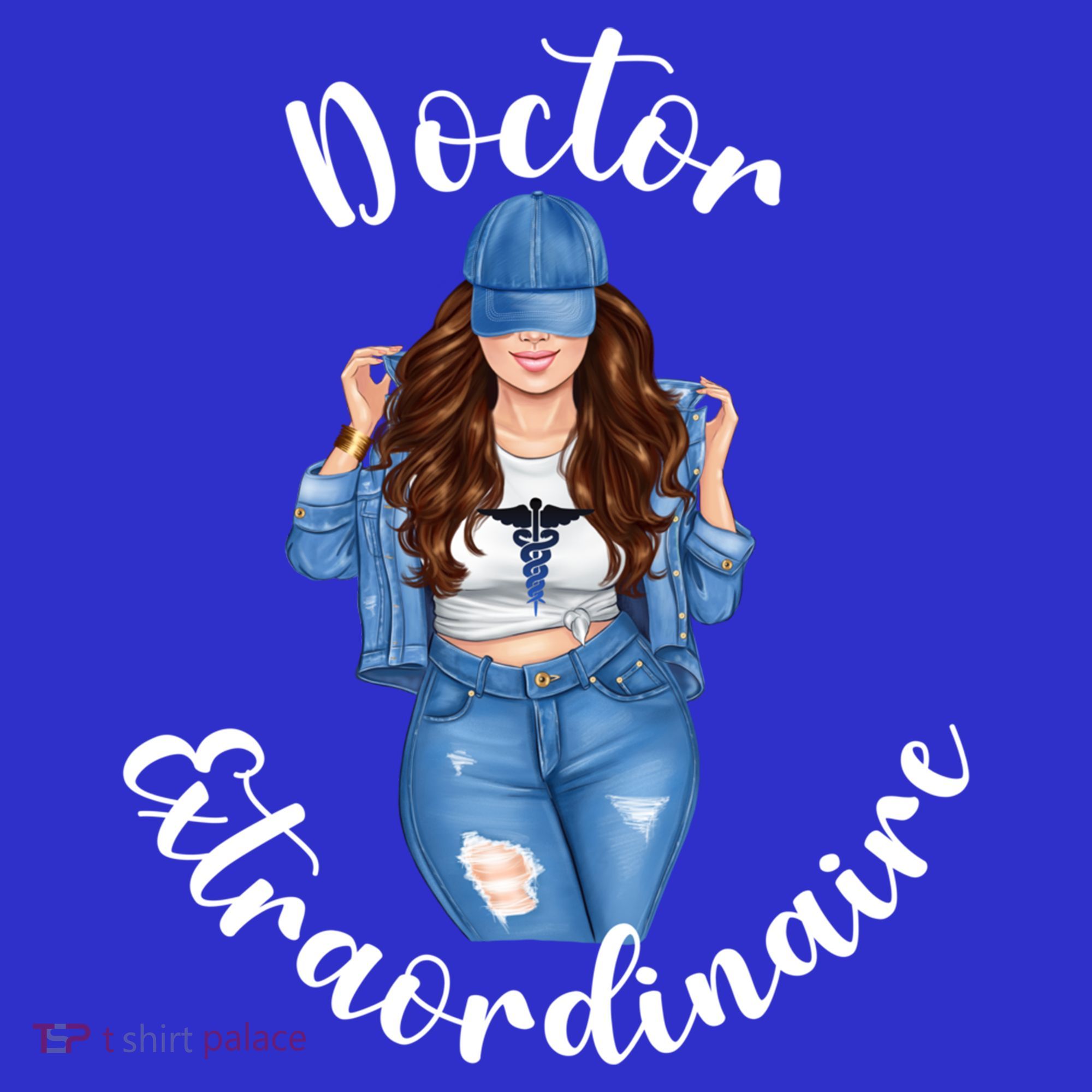Doctor Extraordinaire Funny Dr Medical Student Caduceous Gift Women's Tank Top