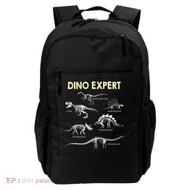 Dino Expert Future Paleontologist Dinosaur Fossil Bones Backpack