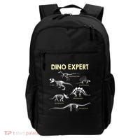 Dino Expert Future Paleontologist Dinosaur Fossil Bones Backpack thumb 0