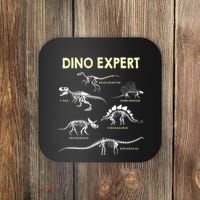Dino Expert Future Paleontologist Dinosaur Fossil Bones Coaster thumb 0