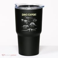 Dino Expert Future Paleontologist Dinosaur Fossil Bones Tumbler thumb 0