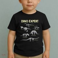 Dino Expert Future Paleontologist Dinosaur Fossil Bones Toddler T-Shirt thumb 2