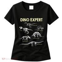 Dino Expert Future Paleontologist Dinosaur Fossil Bones Women's T-Shirt thumb 0