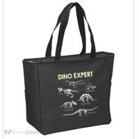 Dino Expert Future Paleontologist Dinosaur Fossil Bones Tote Bag thumb 2