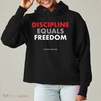 Discipline Equals Freedom Jocko Willink Ladies Heavyweight Boxy Pullover Hoodie thumb 0