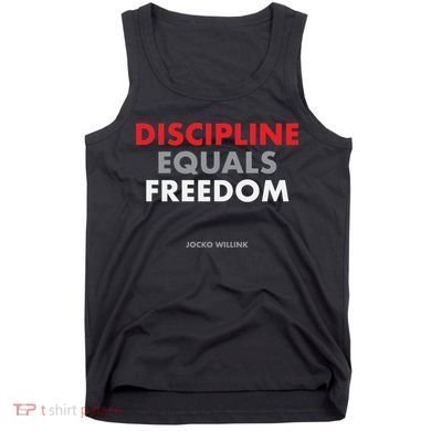 Discipline Equals Freedom Jocko Willink Tank Top