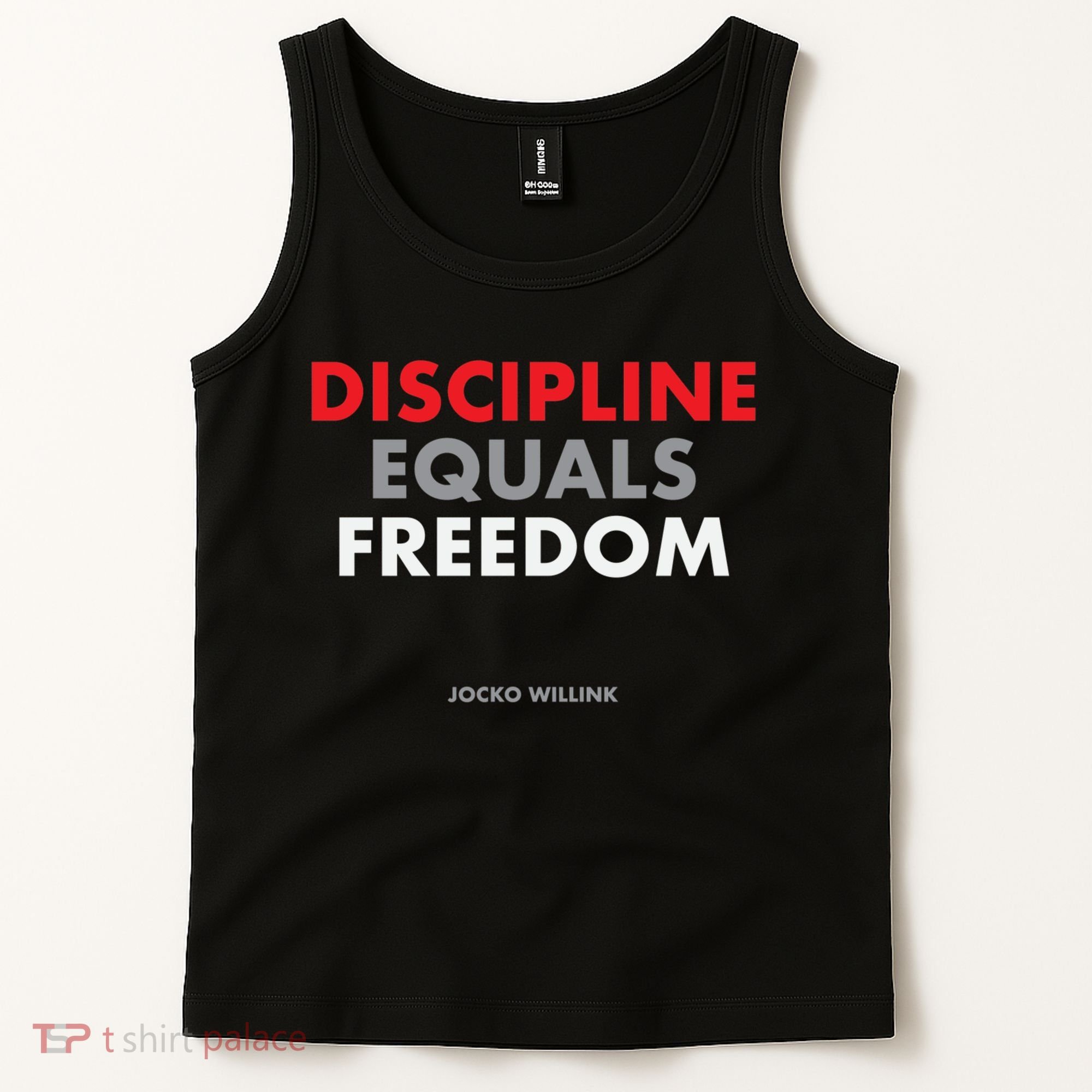 Discipline Equals Freedom Jocko Willink Tank Top