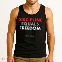 Discipline Equals Freedom Jocko Willink Tank Top thumb 3