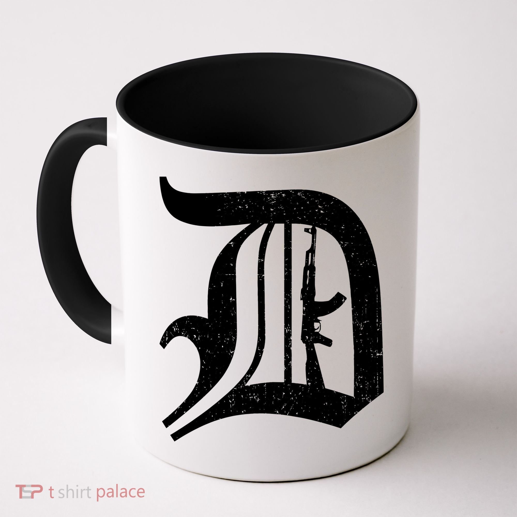 Defend Detroit Gun AK47 Coffee Mug