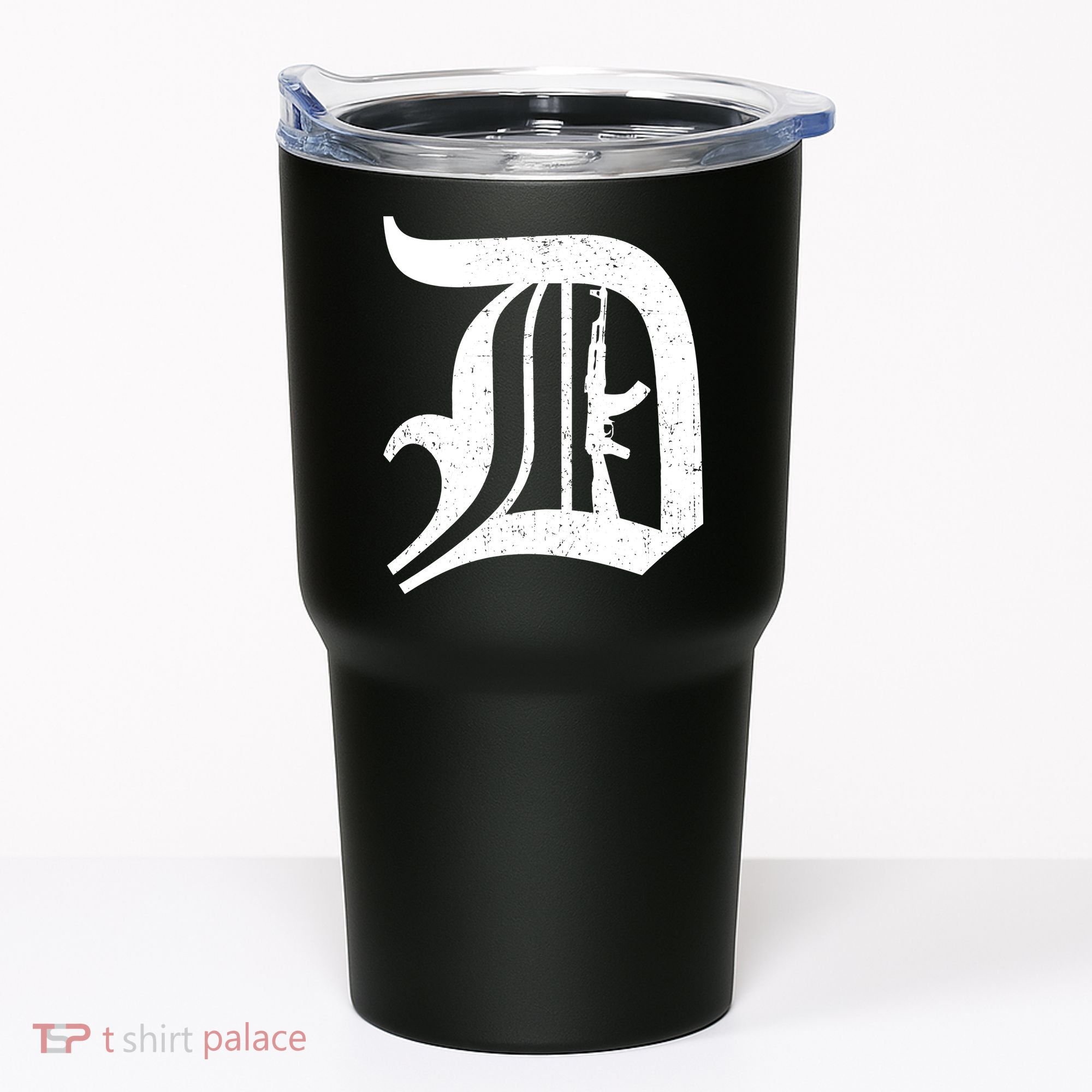 Defend Detroit Gun AK47 Tumbler