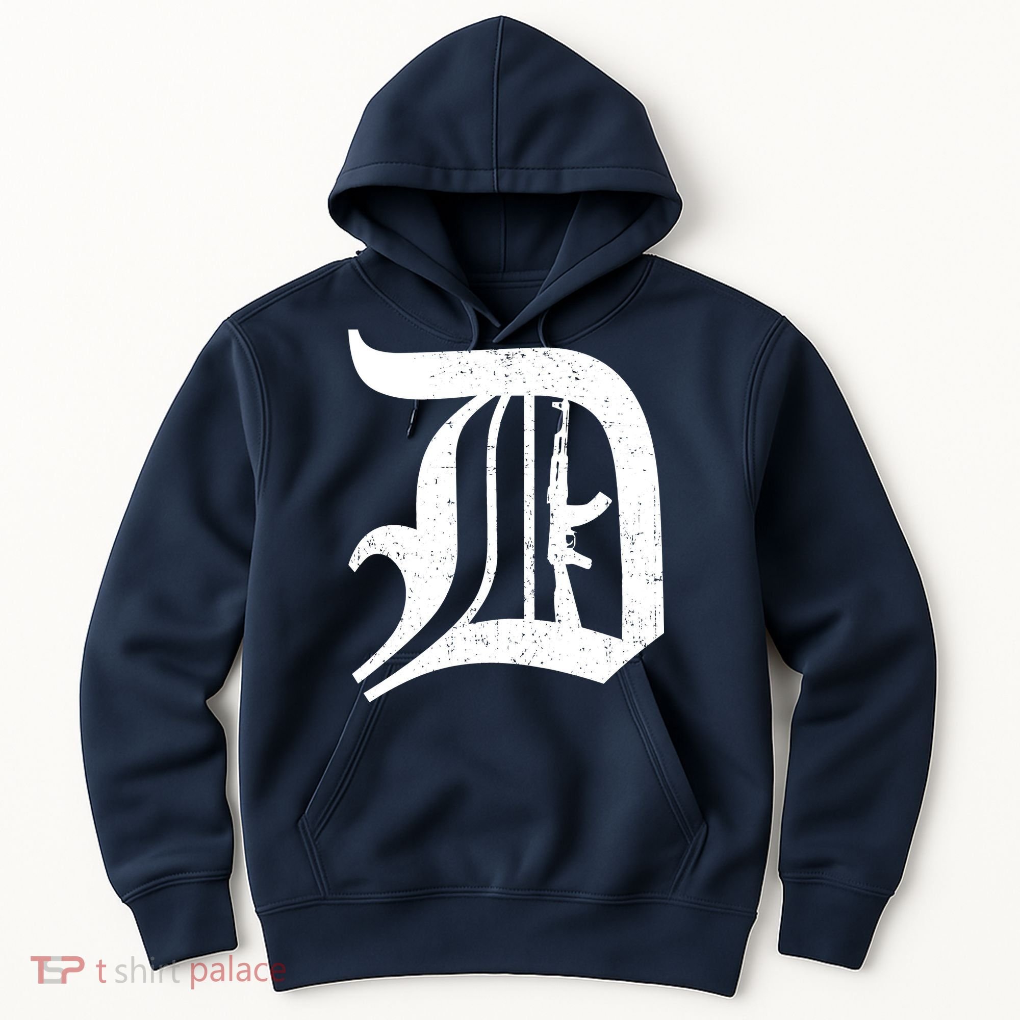 Defend Detroit Gun AK47 Hoodie