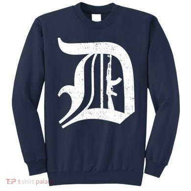 Defend Detroit Gun AK47 Sweatshirt