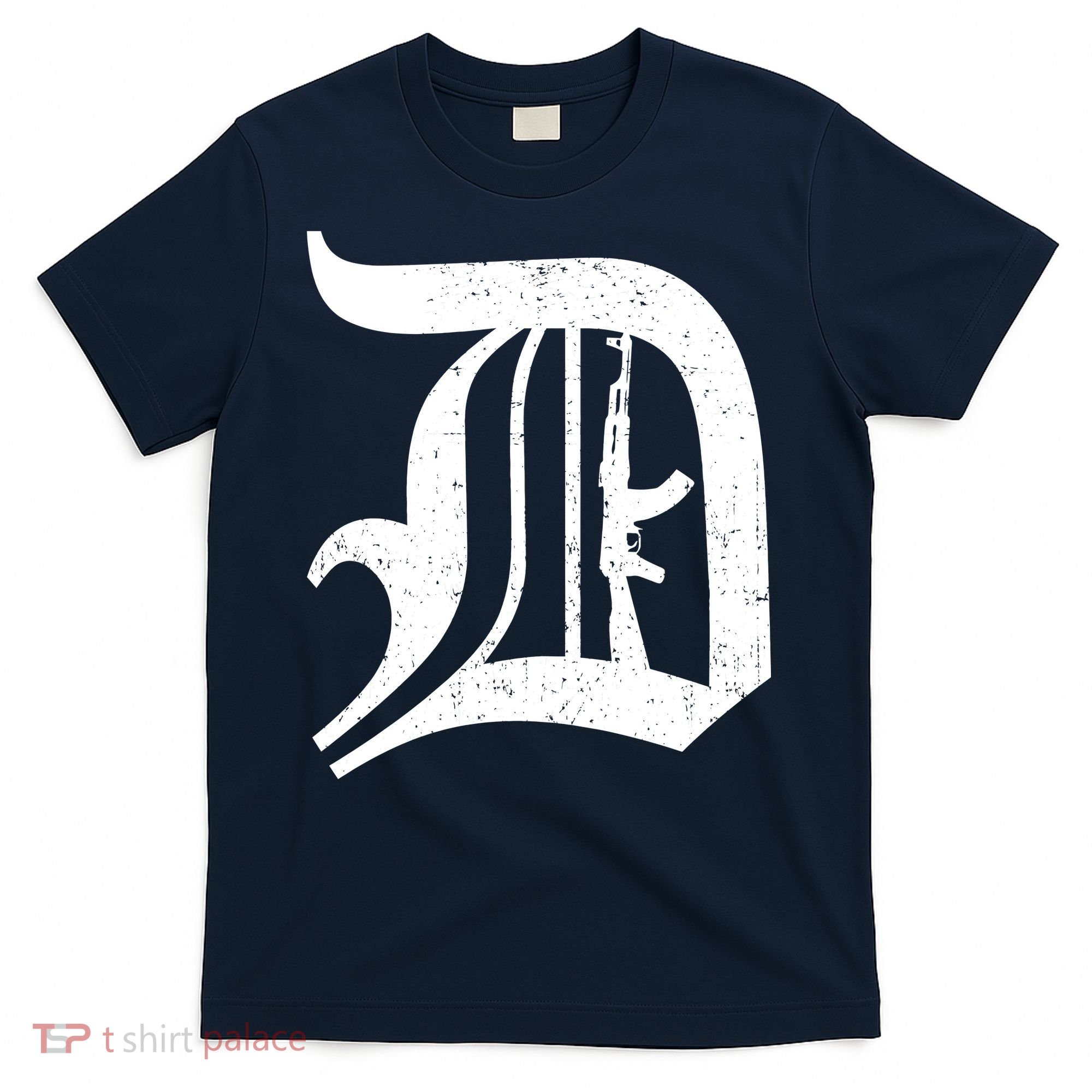 Defend Detroit Gun AK47 T-Shirt