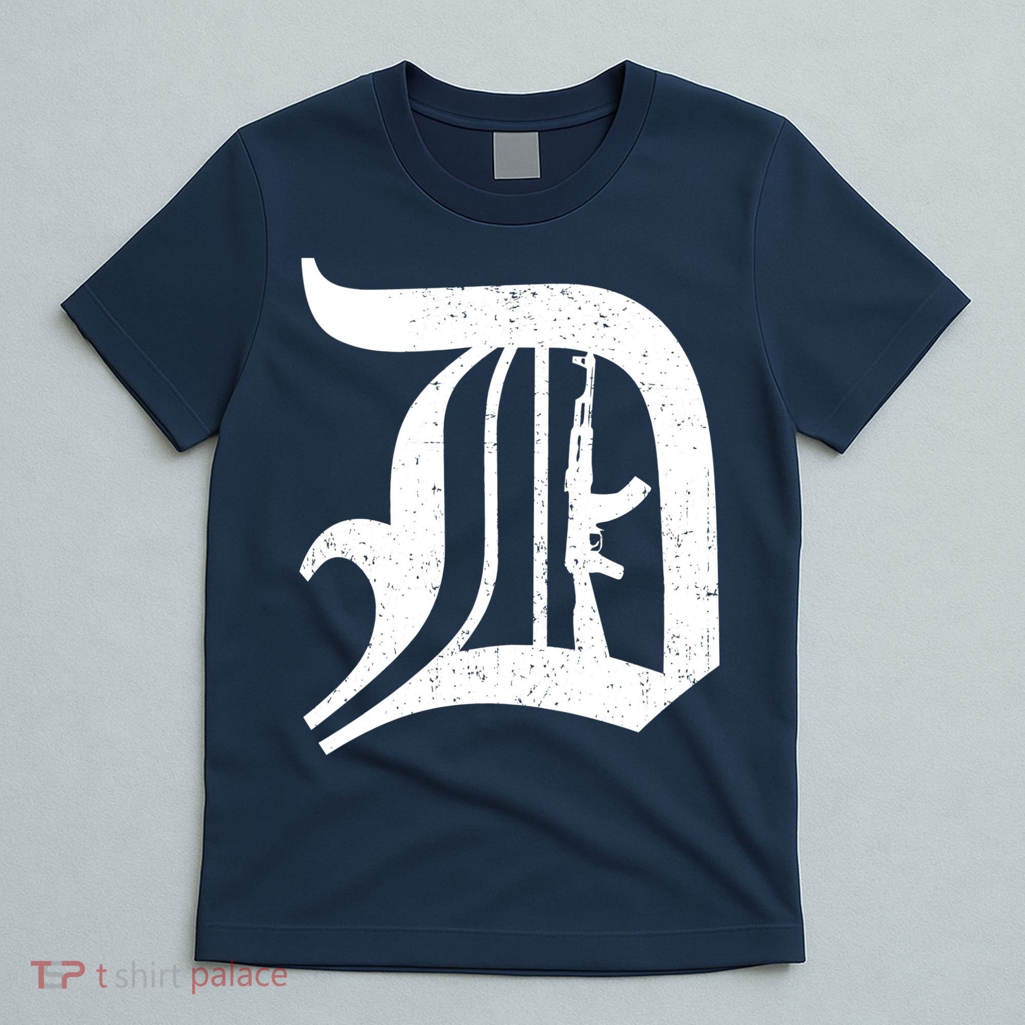 Defend Detroit Gun AK47 T-Shirt