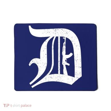 Defend Detroit Gun AK47 Mousepad