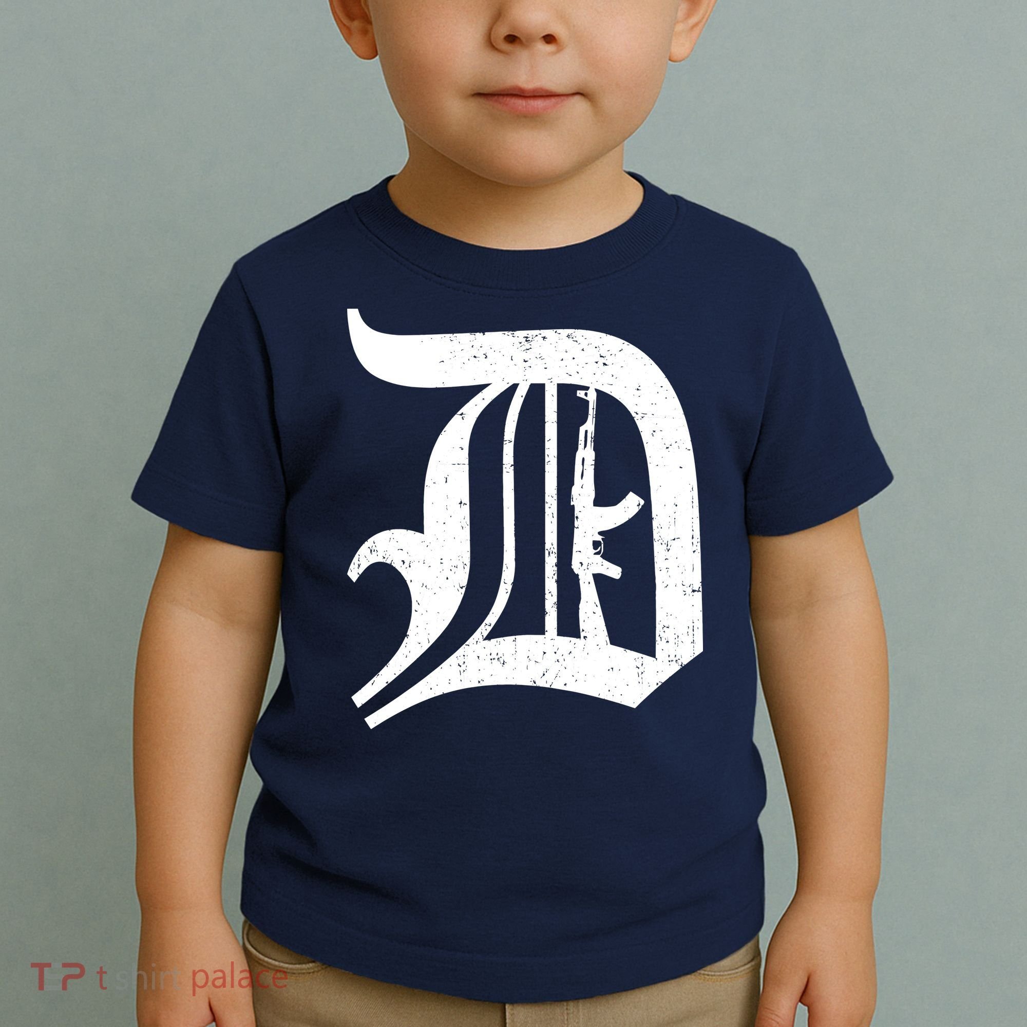 Defend Detroit Gun AK47 Toddler T-Shirt
