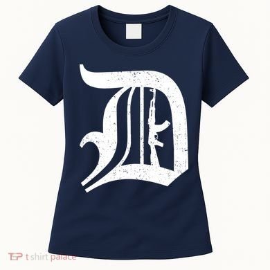 Defend Detroit Gun AK47 Women's T-Shirt