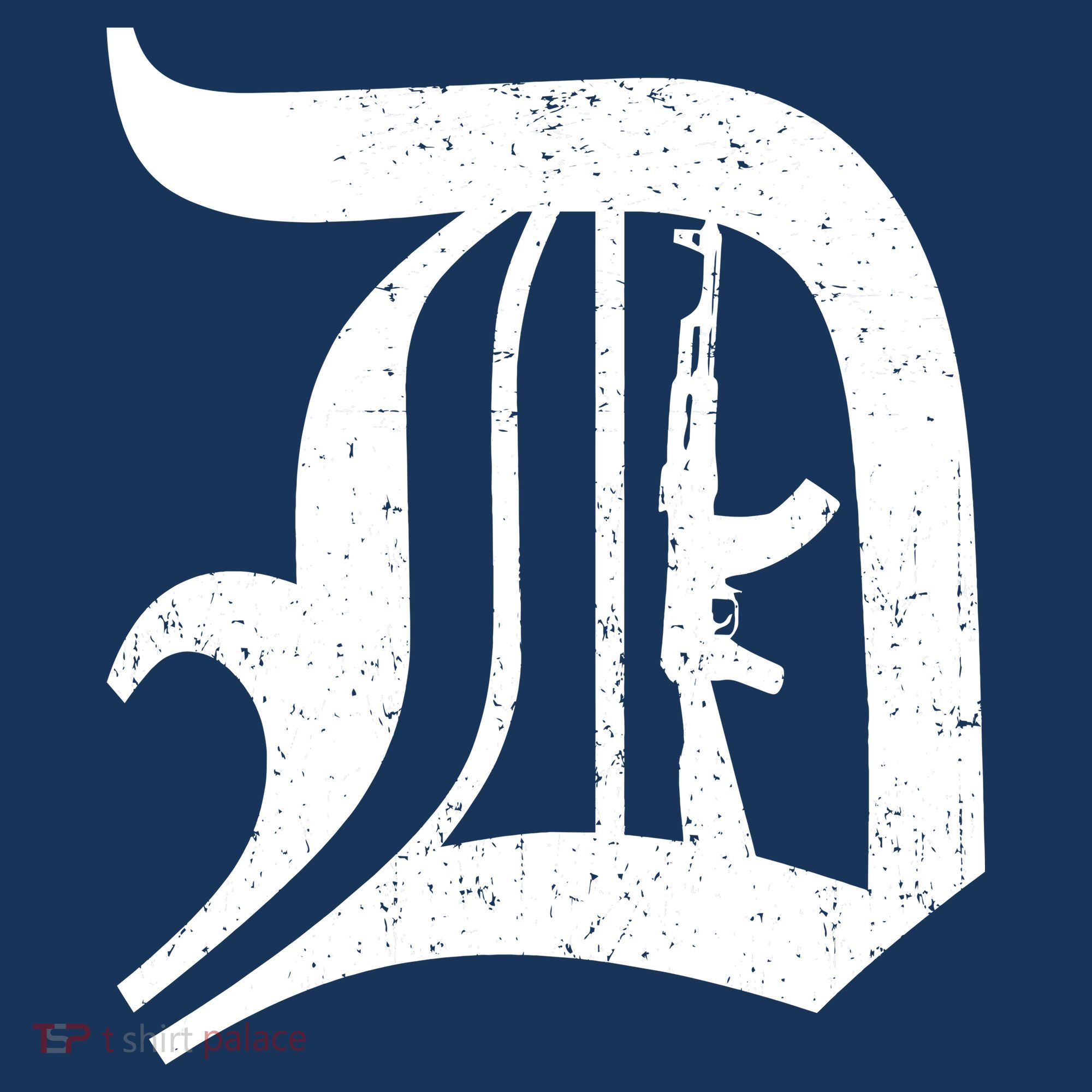 Defend Detroit Gun AK47 Kids T-Shirt