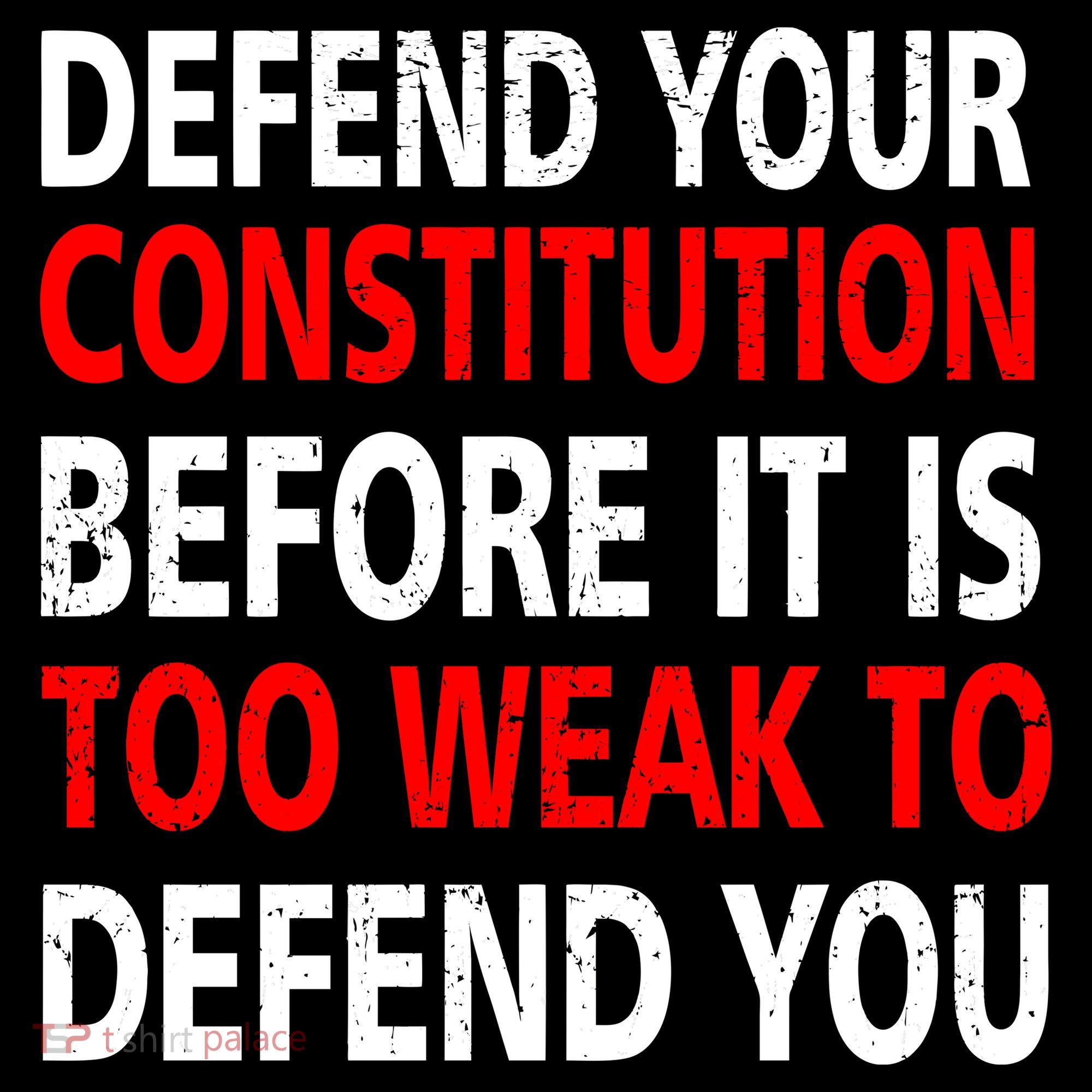 Defend Your Constitution Coaster