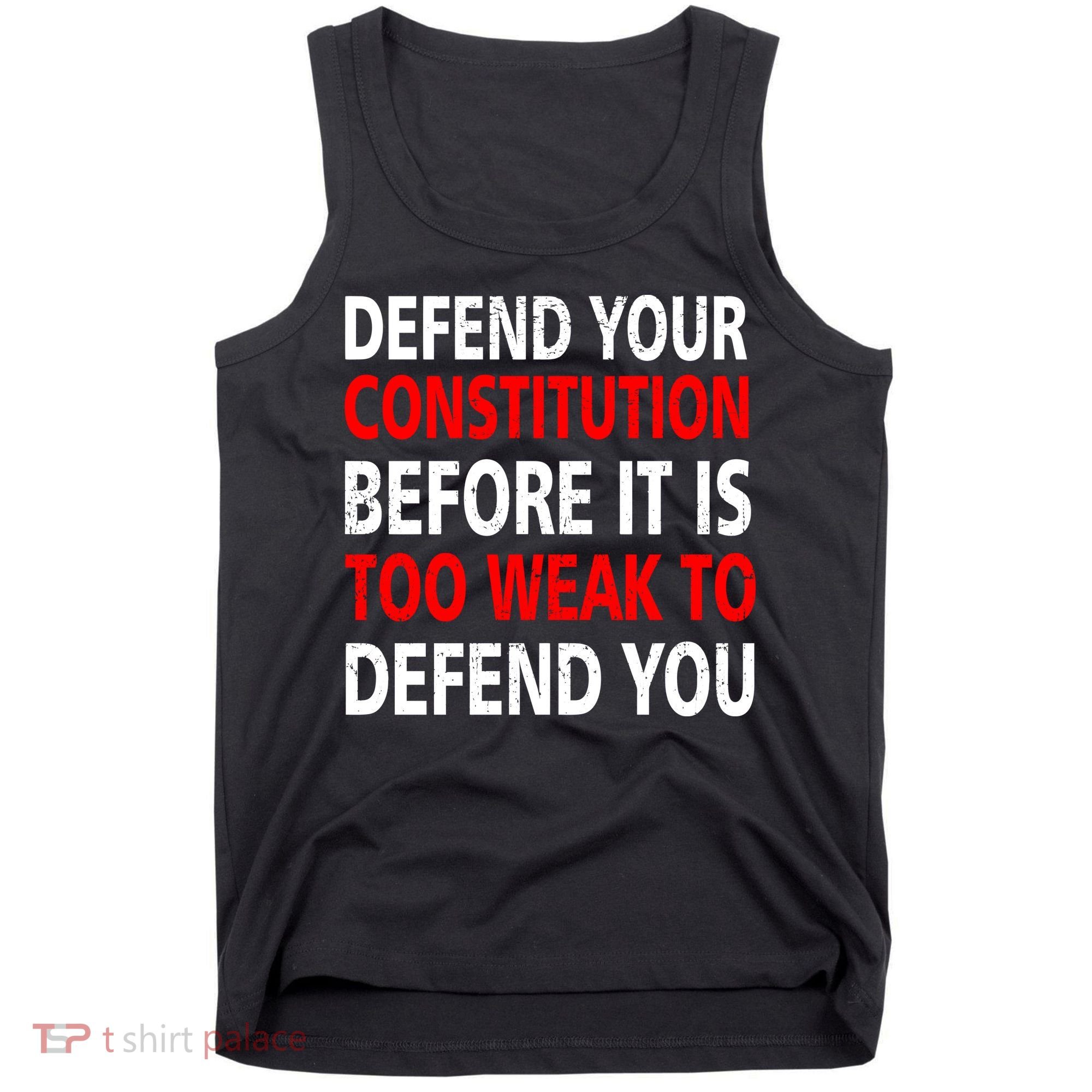 Defend Your Constitution Tank Top