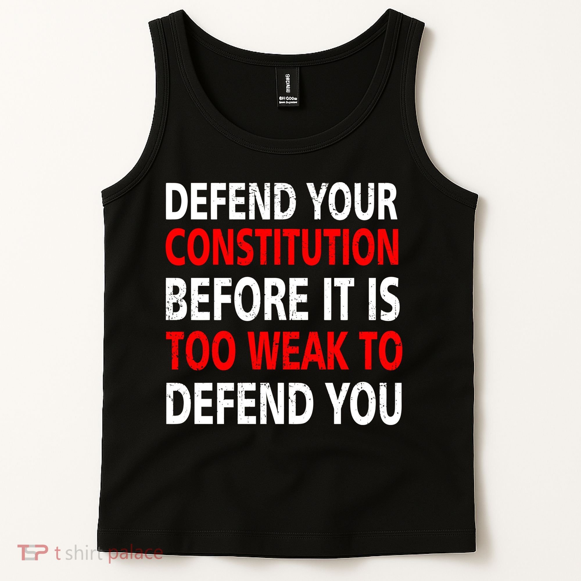 Defend Your Constitution Tank Top