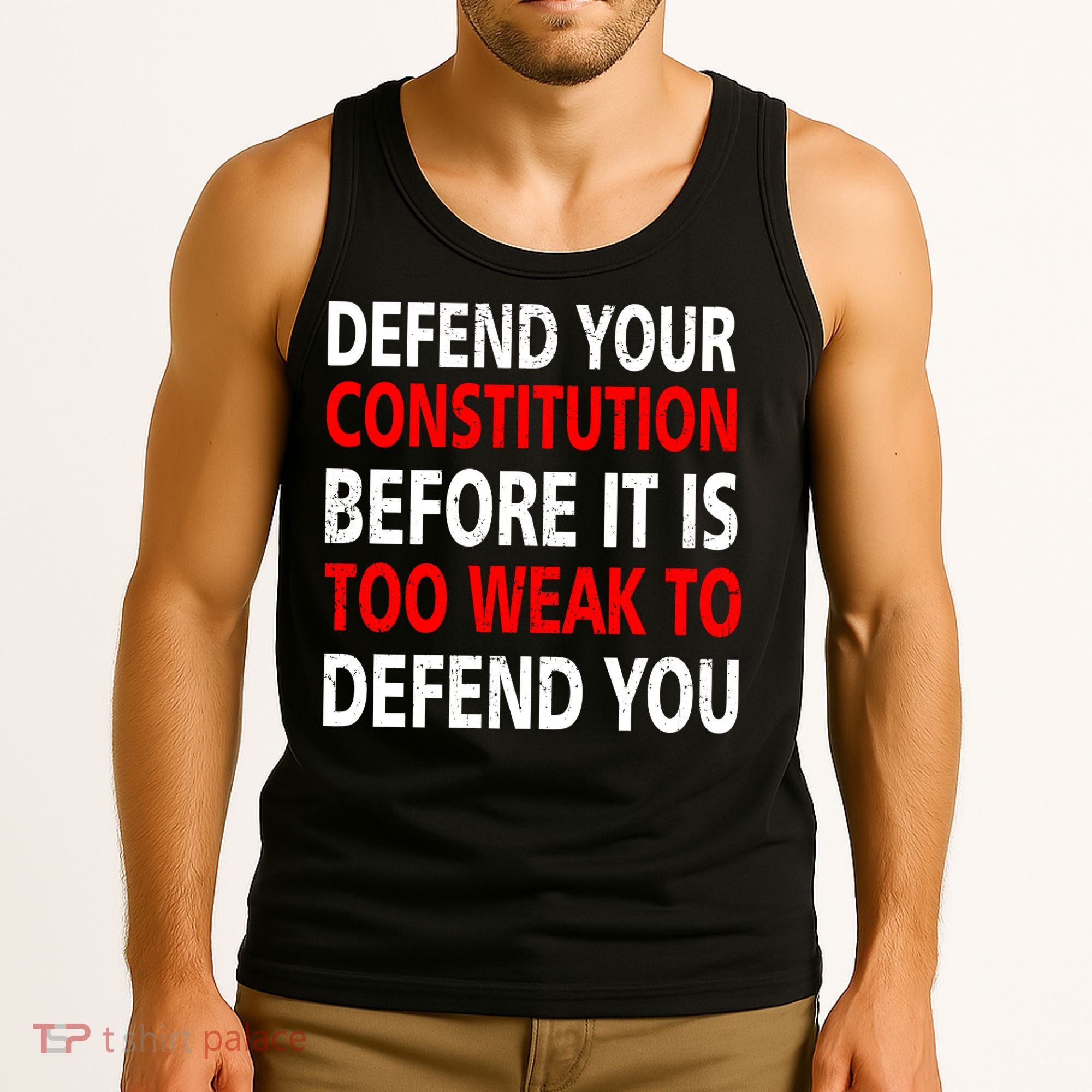 Defend Your Constitution Tank Top