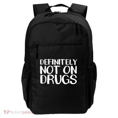 Definitely Not Drugs Backpack