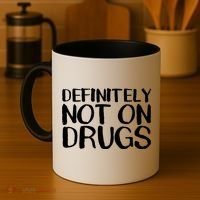 Definitely Not Drugs Coffee Mug thumb 4