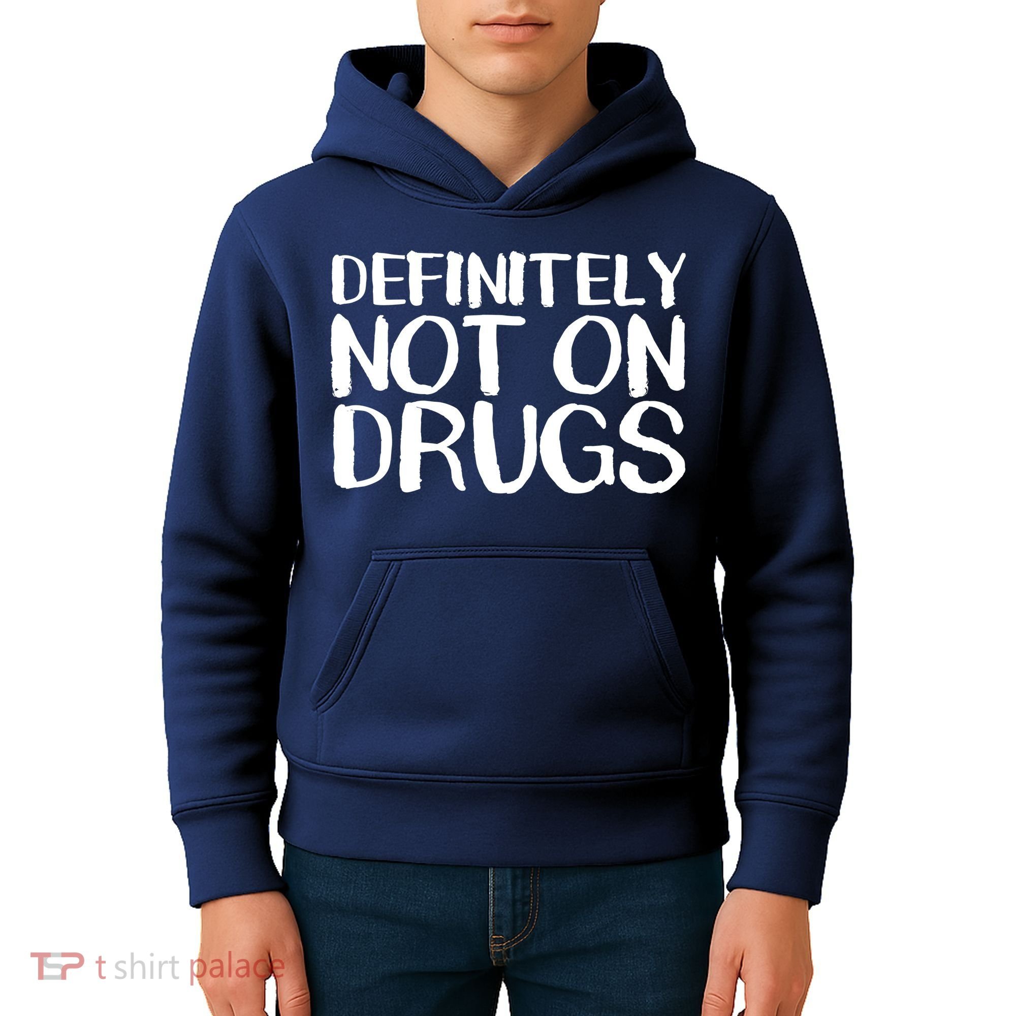 Definitely Not Drugs Kids Hoodie