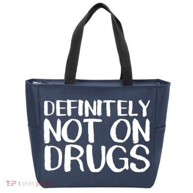Definitely Not Drugs Tote Bag