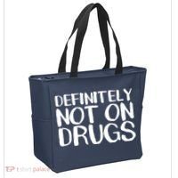 Definitely Not Drugs Tote Bag thumb 2